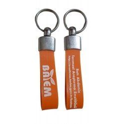 Metal Kauçuk Anahtarlık AN101